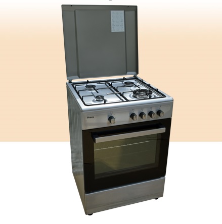 PROXY COCINA COC64GBTC-XP  4F TRI.COR INOX 59.8X63