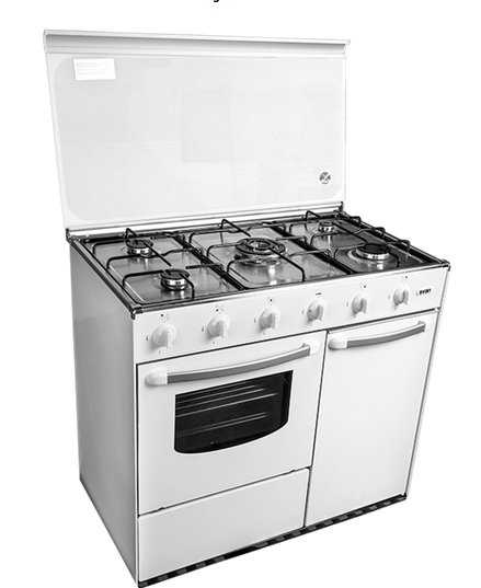 SVAN COCINA SVK9551GBB 5F 90X60 PORTABOMB.BLANC 
