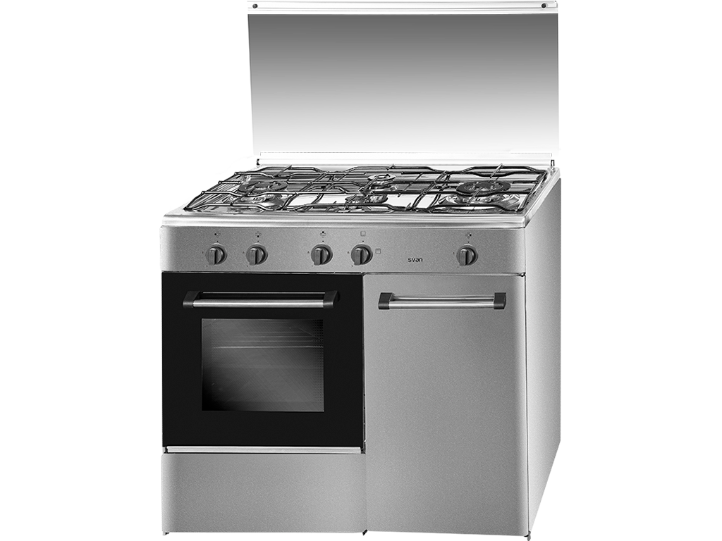 SVAN COCINA SVK9440GX 4FUE INOX HORN + PORTA