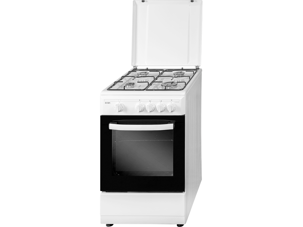 SVAN COCINA SVK5501GBB 4FUE BLANCA HORNO