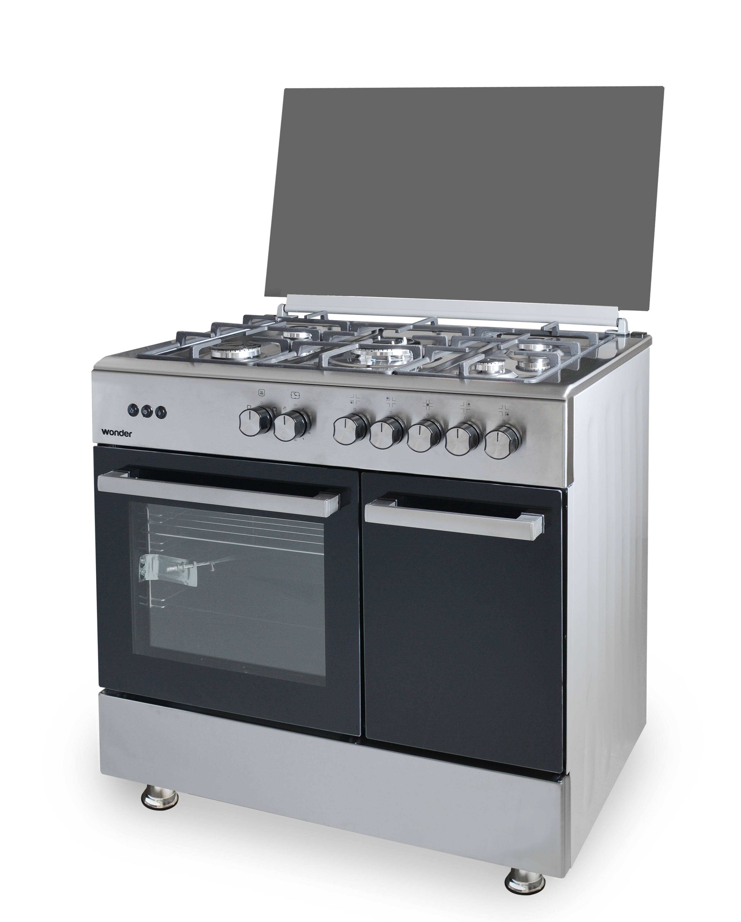 WONDER COCINA WDK0590605X INOX GAS 5F+PORTAB WOK