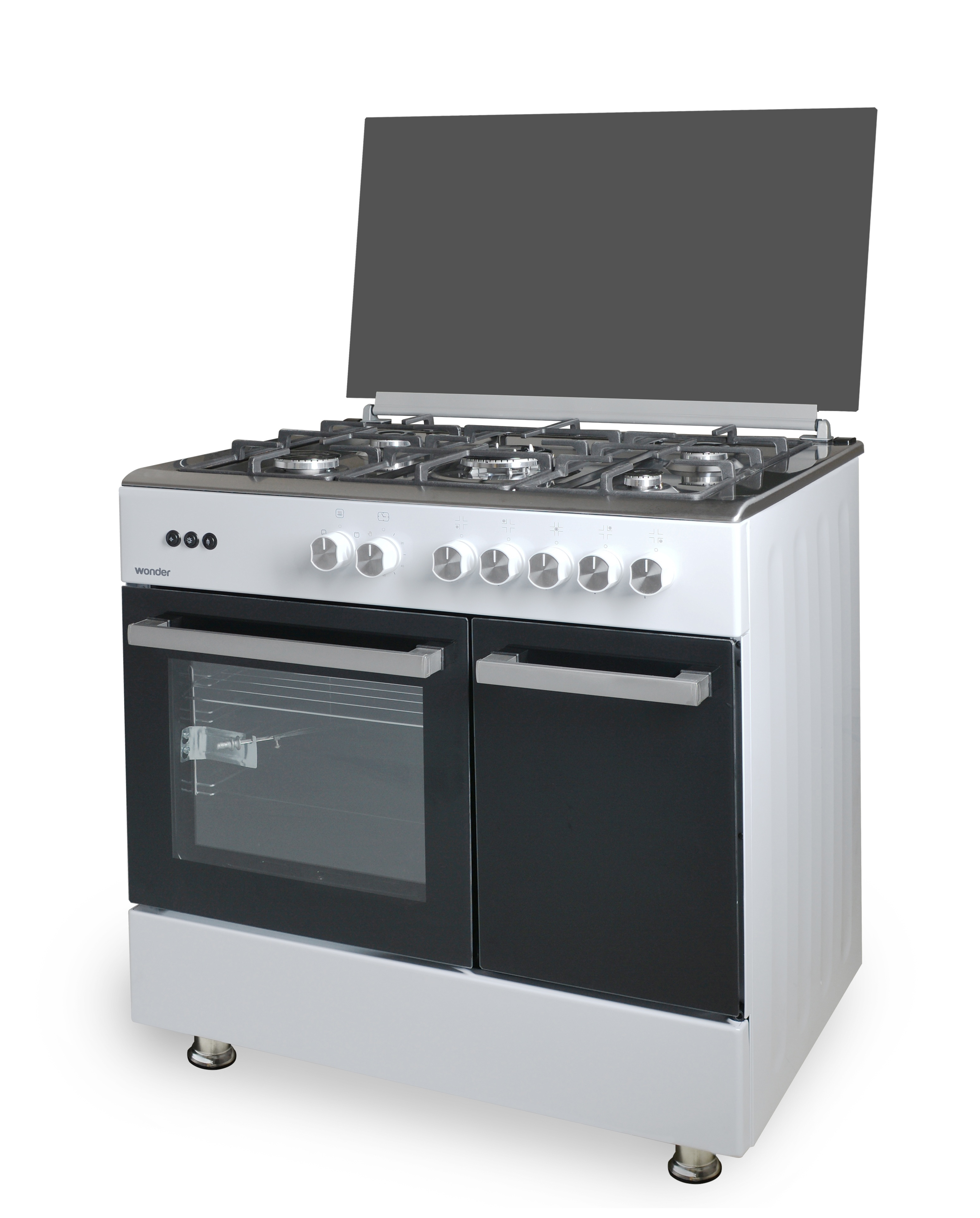WONDER COCINA WDK059060GB BLANCO 5F+PORTA WOK