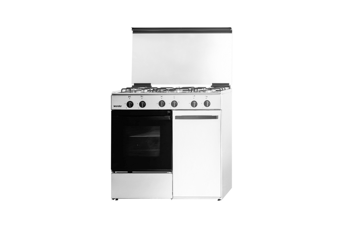 WONDER COCINA WDK9060X INOX 5F+PORT 90CM WOK