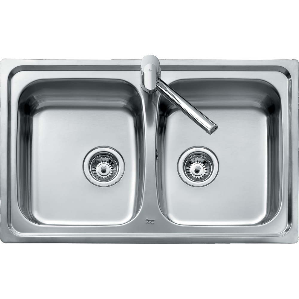 TEKA FREGADERO UNIVERSO 79 2CUBAS INOX S/Orif