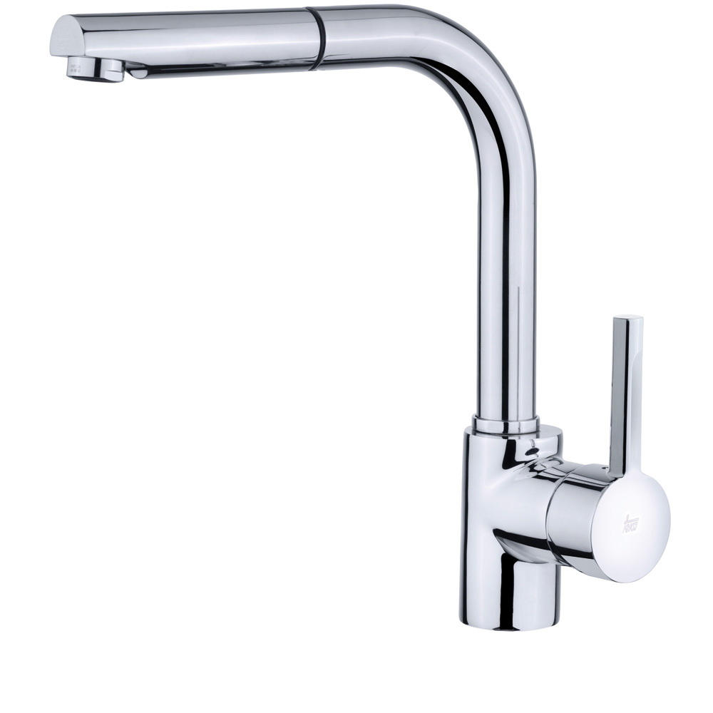 TEKA GRIFO ARK938 EXTRAIBLE CROMO CAÑO ALTO