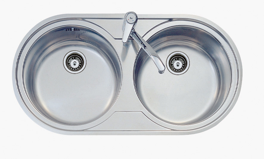 TEKA FREGADERO DUETTA 2C INOX 2C 3 1/2 C/S REB