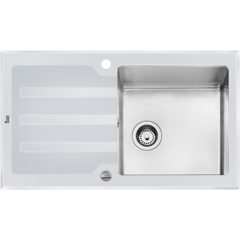 TEKA FREGADERO EXPRESSION LUX 1C 1E CRISTAL INOX