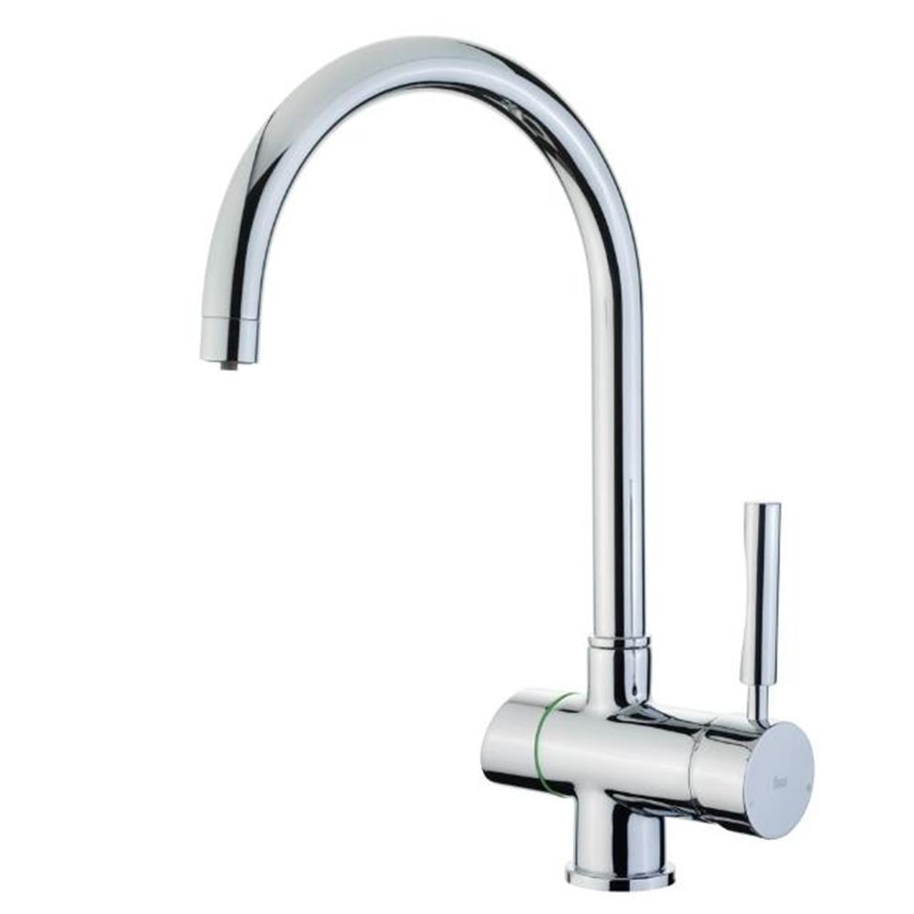 TEKA GRIFO OS 201 CAÑO ALTO CROMO CON FILTRO