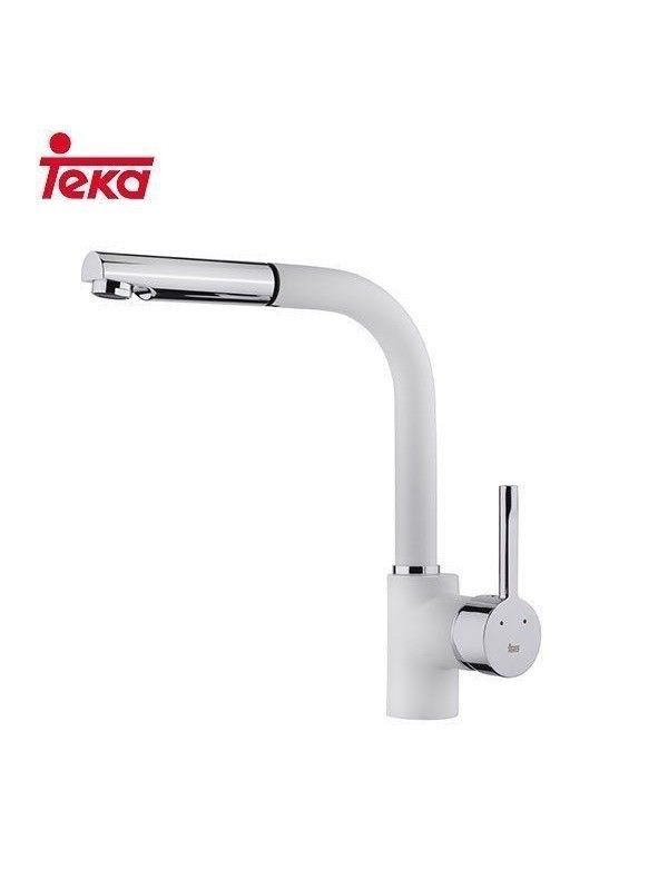 TEKA GRIFO ARK938 EXTRAIBLE BLANCO CAÑO ALTO