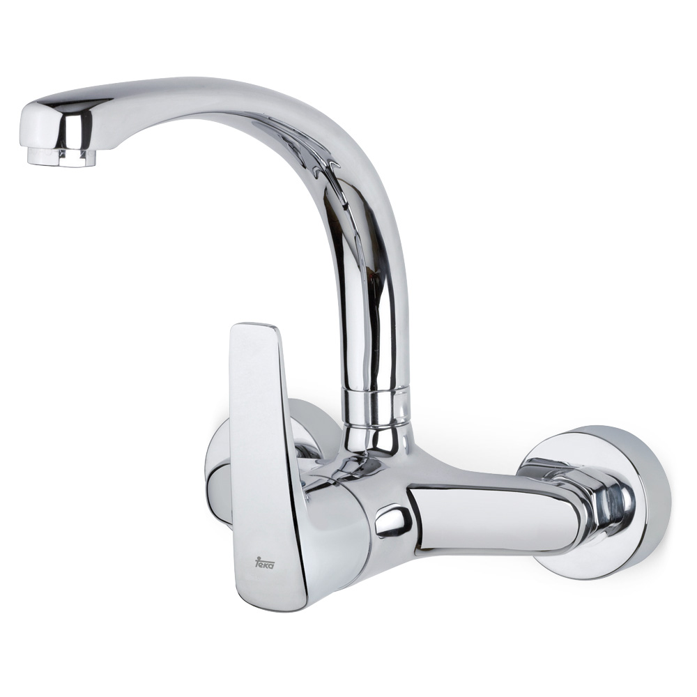 TEKA GRIFO PARED MB2024 CAÑO ALTO CROMO