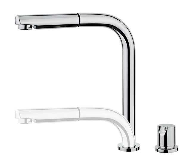 TEKA GRIFO AUK983 EXTRAIBLE CAÑO ALTO RETRACTIL