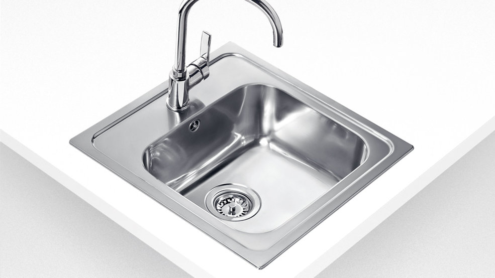 TEKA FREGADERO ELINE 1C C/REB.INOX 11137003