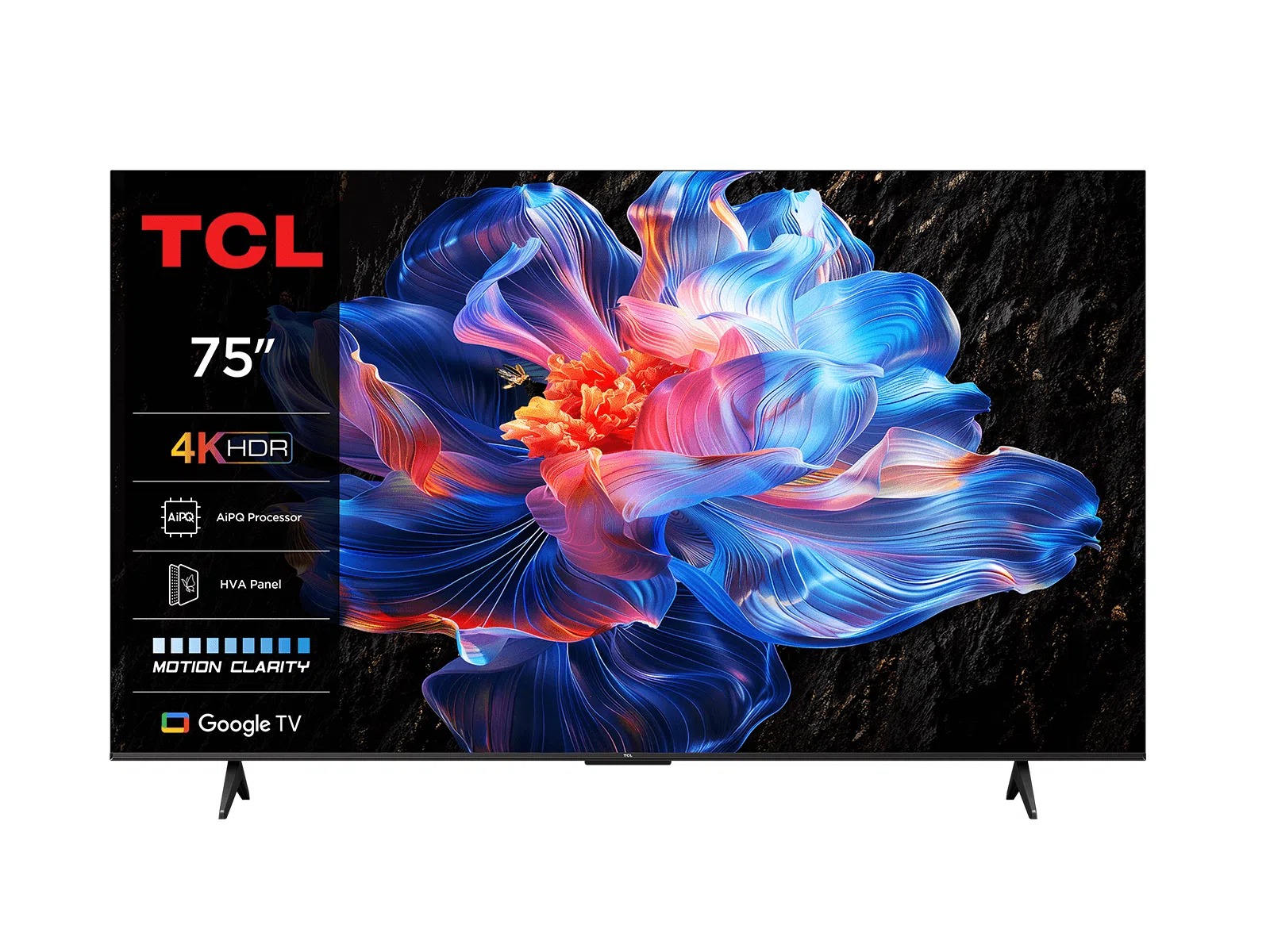 TCL LED 75P6K ultra hd 4k dolby audio hdr10 google