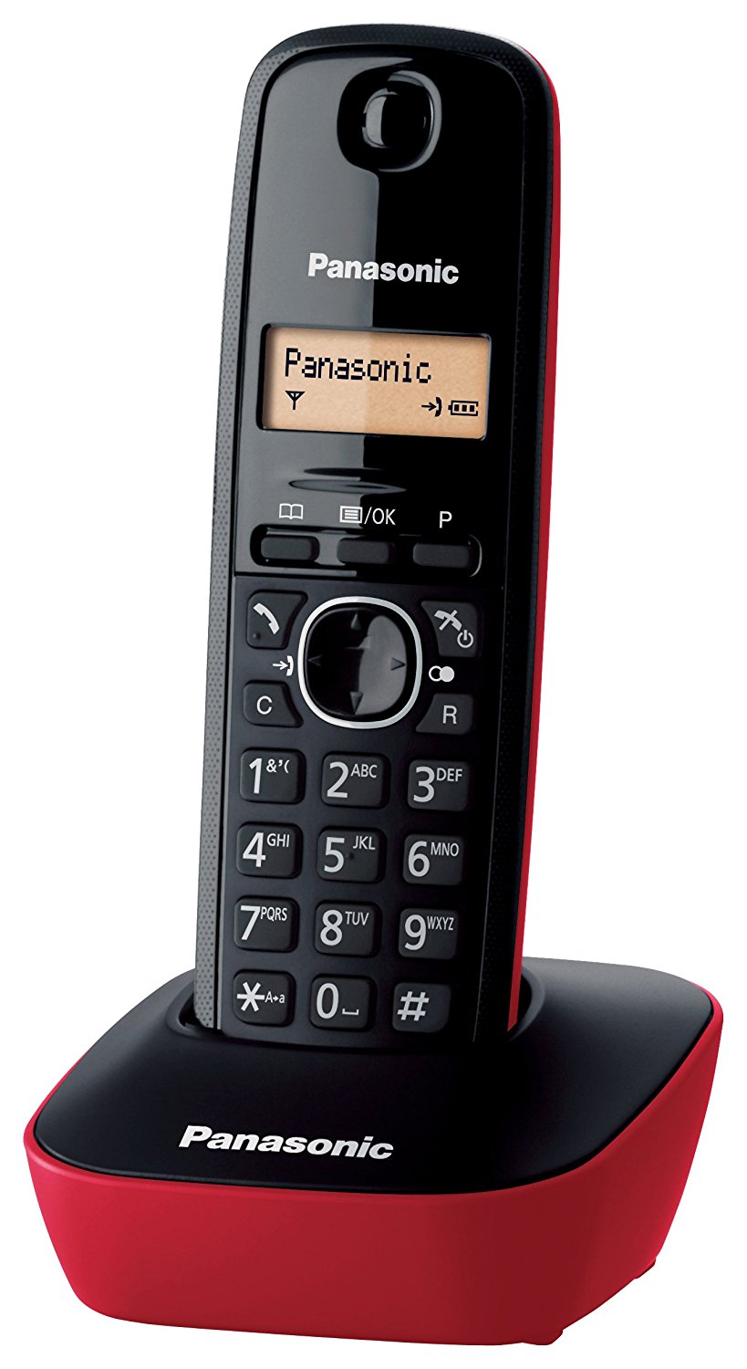 PANASONIC TELEFONO DEC KX-TG1611SPH BASICO NEGRO