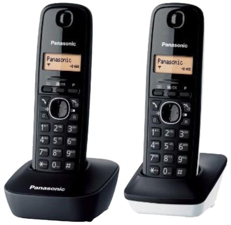 PANASONIC TELEFONO KX-TG1612SP1 DUO BLANCO/NEGR