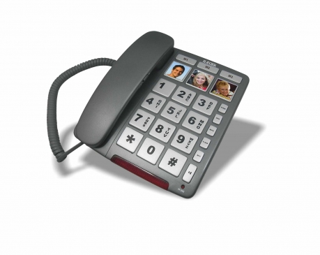 HAEGER TELEFONO FIJO PHOTO TITANIUM T711P