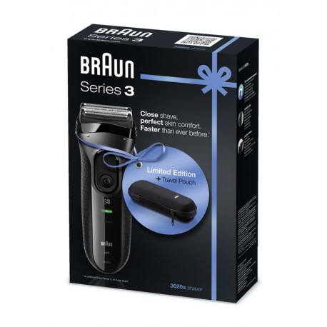 BRAUN AFEITADORA 3020 RECARGABLE