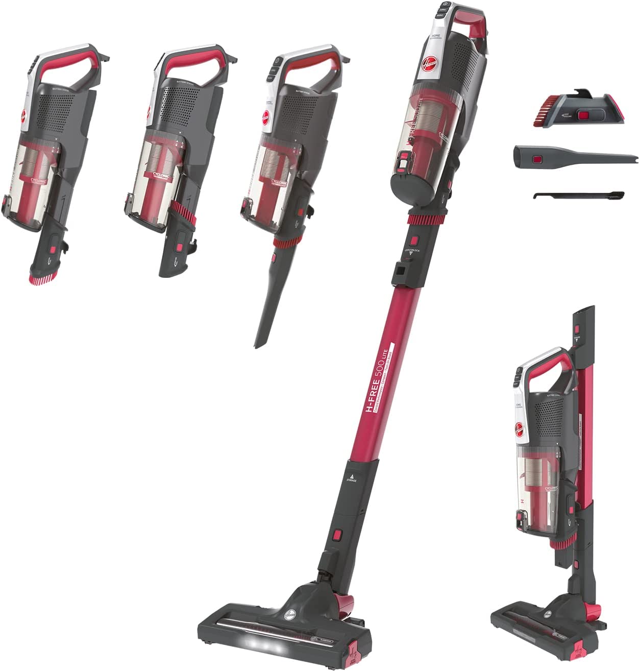 HOOVER ASPIRADOR ESCOBA HF522LHM SIN CABLE