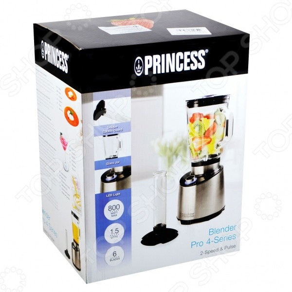 PRINCESS BATIDORA 217202 VASO INOX CRISTAL