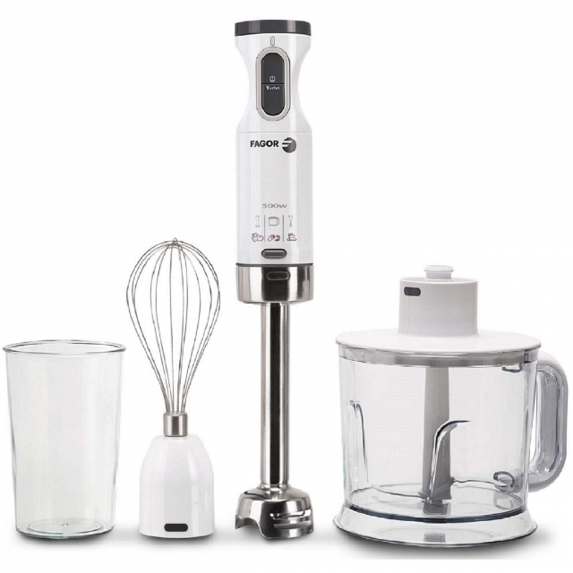FAGOR BATIDORA B575MA 500W PIE INOX C/ACCES