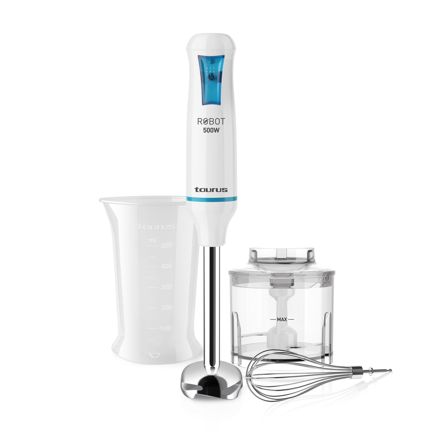 TAURUS BATIDORA ROBOT 500 PLUS INOX 500W