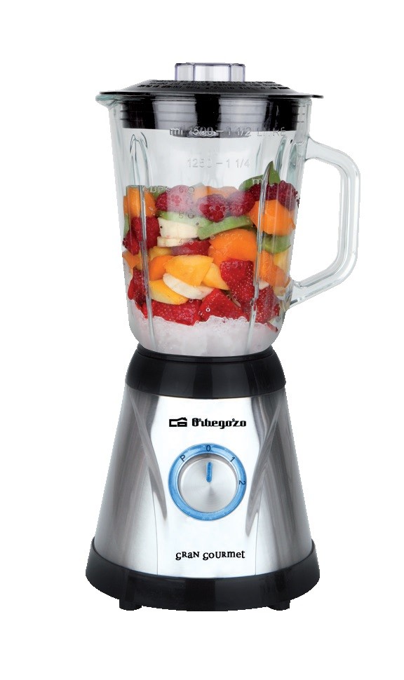 ORBEGOZO BATIDORA DE VASO BV6500 600W 1.5L CRISTAL