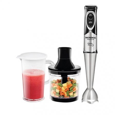 MONDIAL BATIDORA M07 + PICADORA INOX 700W