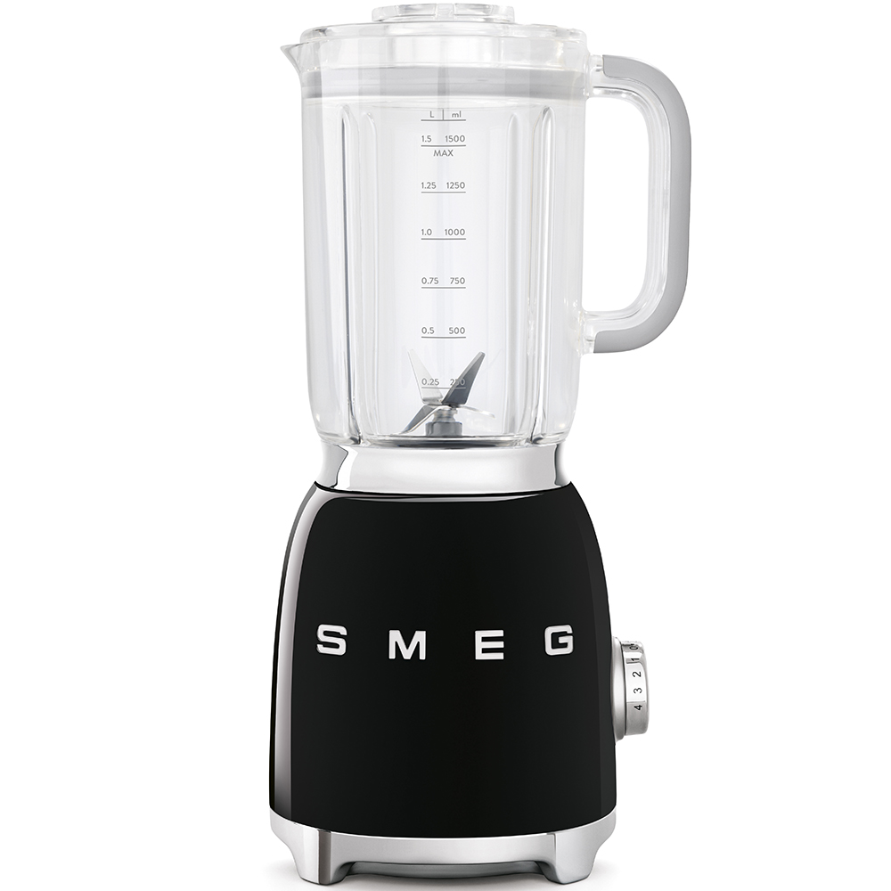 SMEG BATIDORA VASO BLF01BLEU STYLE NEGRA 800W 1.5L