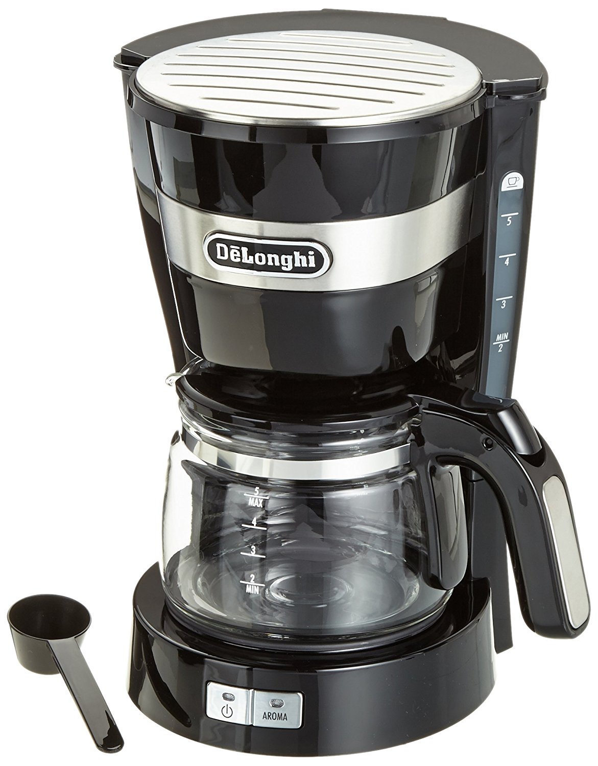 DELONGHI CAFETERA ICM 14011BK 6/TAZAS GOTEO NEGRA