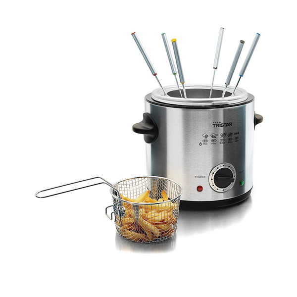TRISTAR FREIDORA/FONDUE FO1102 1L 6 TENEDORES