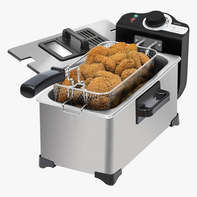 CECOTEC FREIDORA CleanFry Full Inox 3Liltros 03034