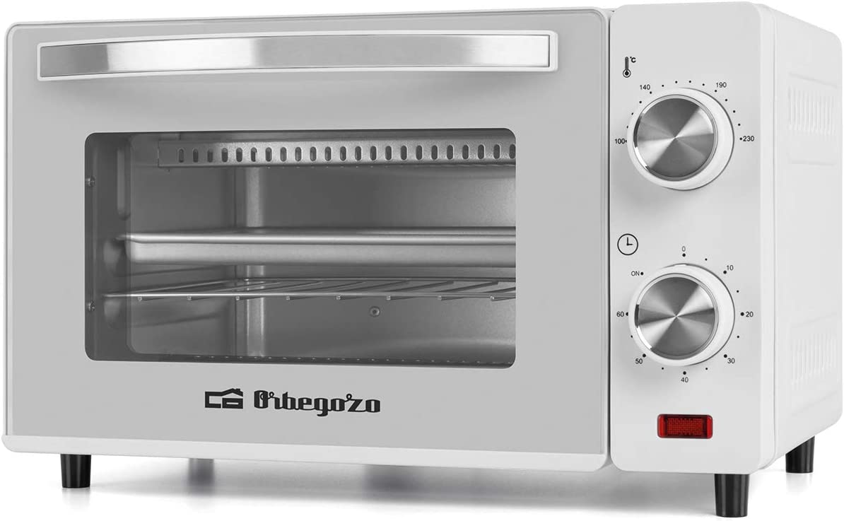 ORBEGOZO MINI-HORNO HO970 10/L BLANCO 650/W