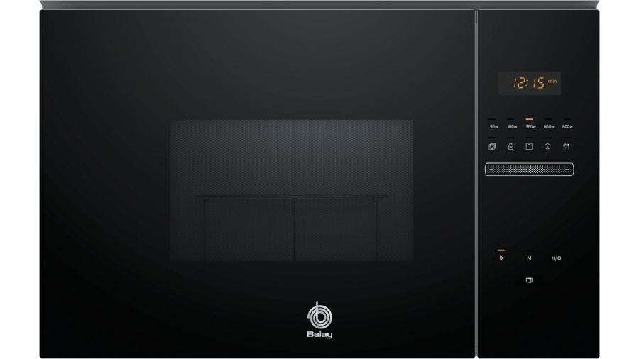 BALAY MICROONDAS 3CG5172N2 CRISTAL negro 20l 1000w