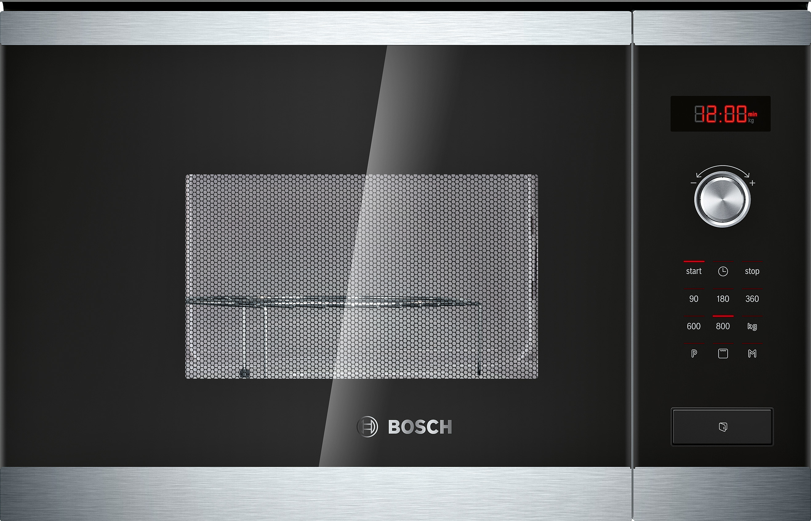 BOSCH MICROONDAS HMT75M654 20LITROS NEGR/INOX