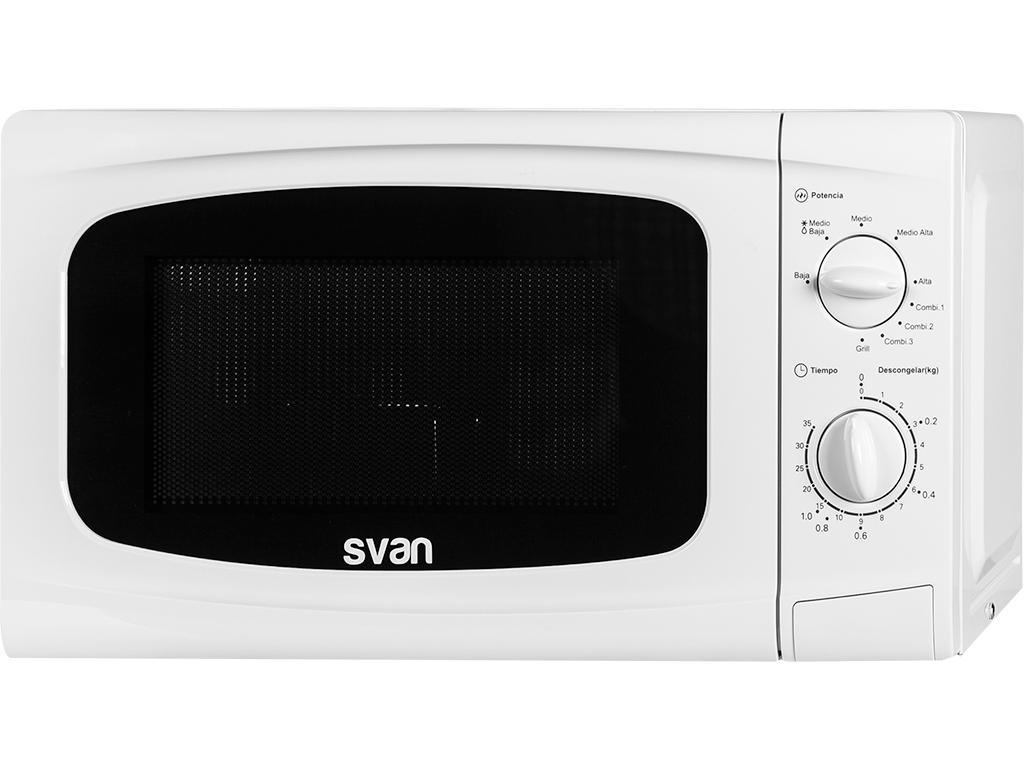 SVAN MICROONDAS SVMW720G Blanco 20L C/Grill 700w