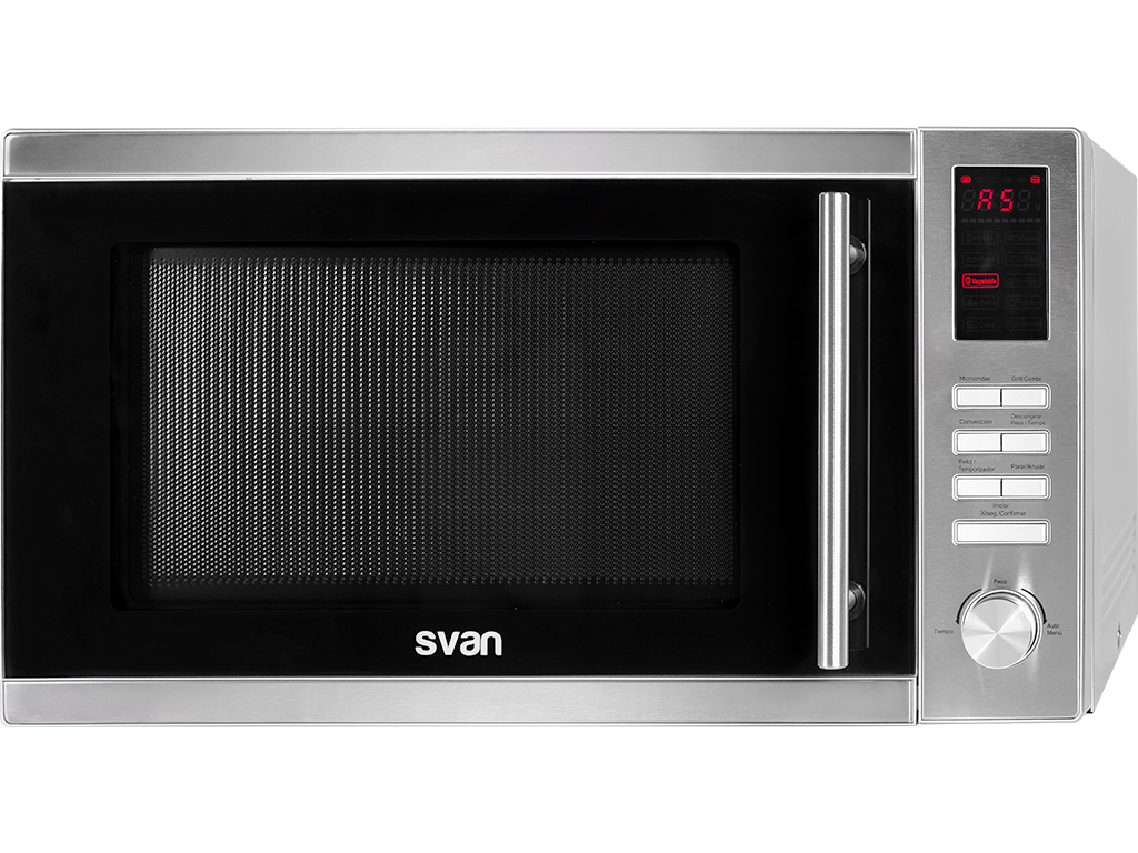 SVAN MICROONDAS SVMW925CVXD INOX 25L C/GRILL 900W