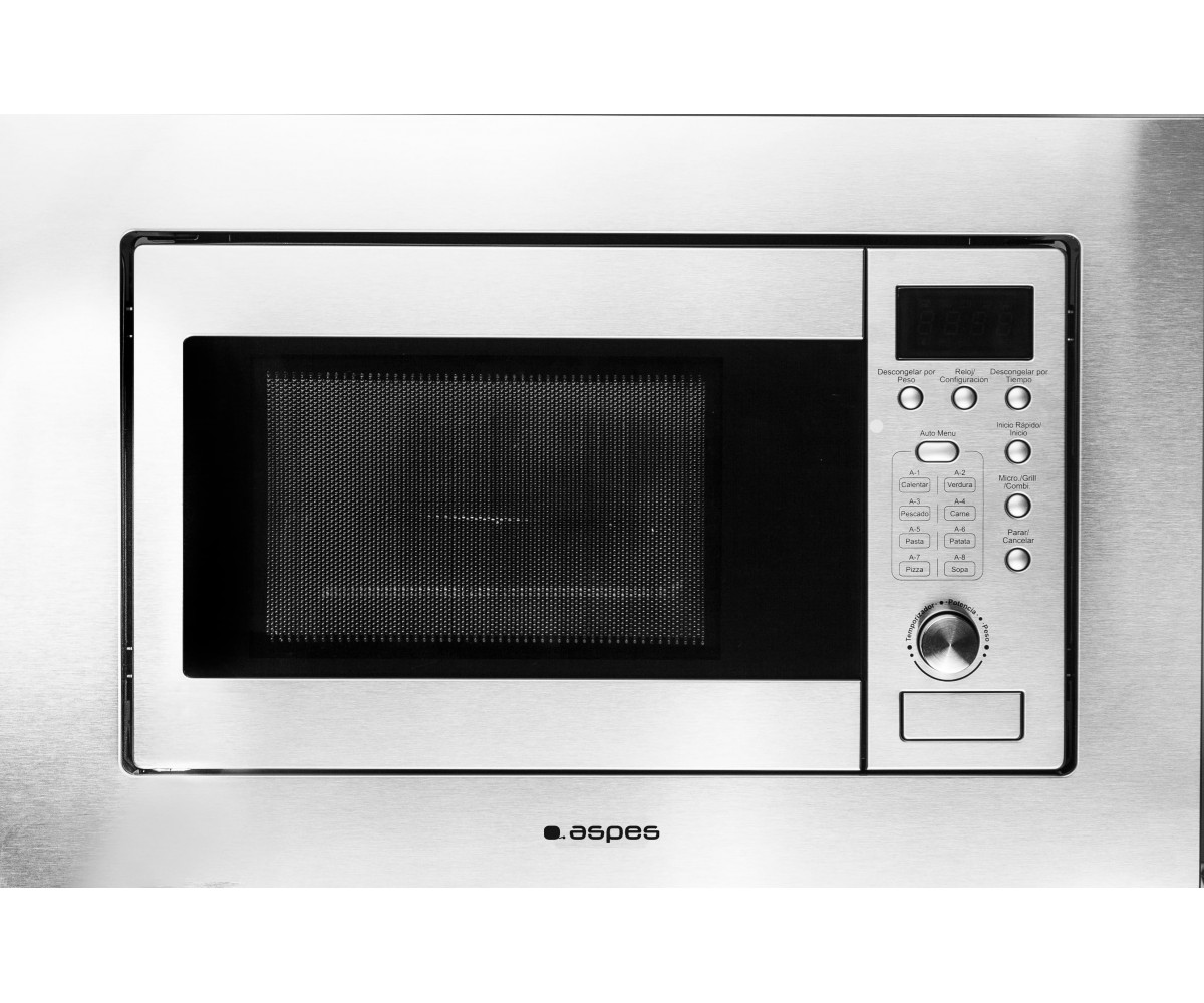 ASPES MICROONDAS AMWI1500X C/MARCO INOX C/GRIL 20L