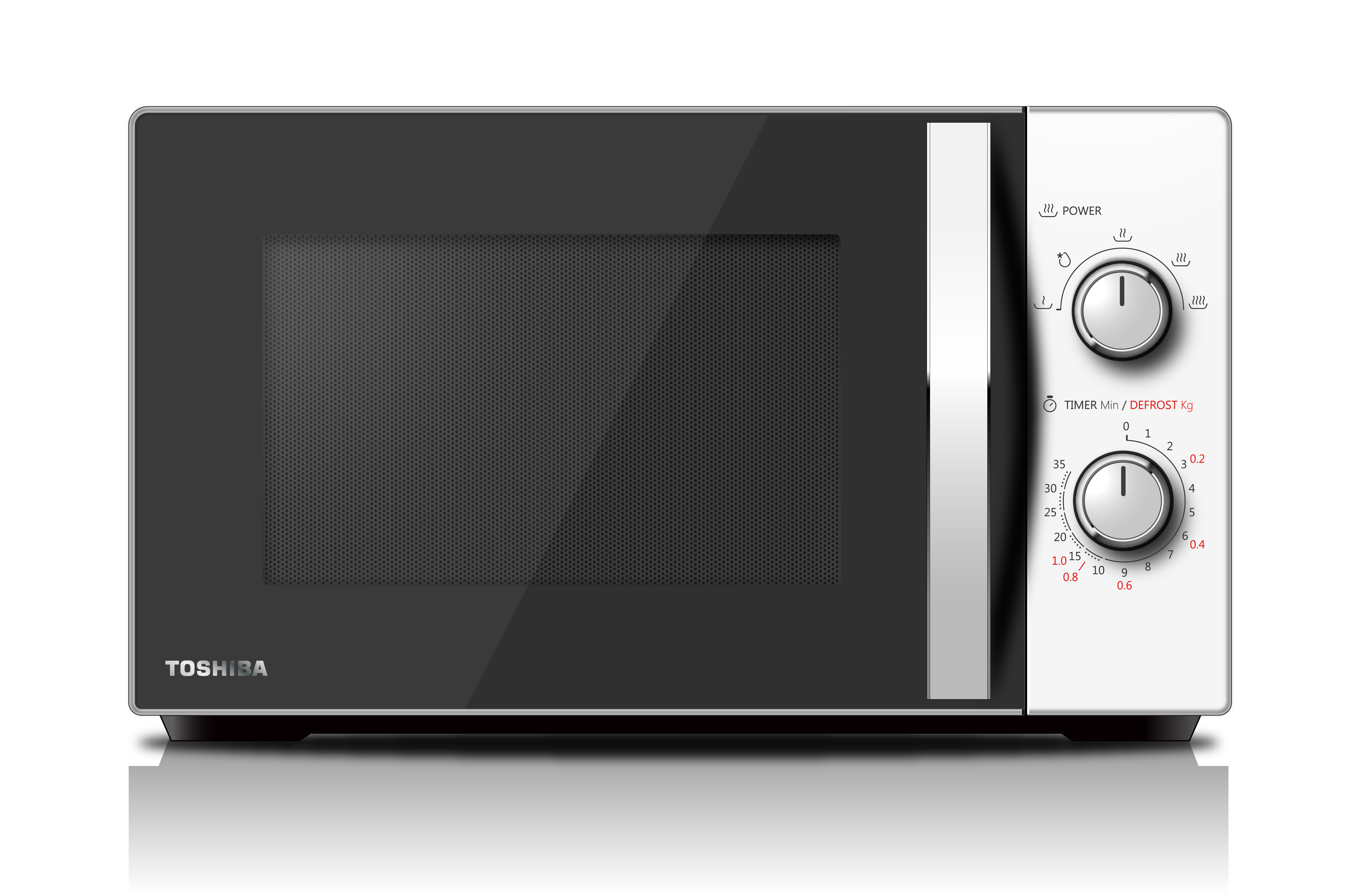 TOSHIBA MICROONDAS MW-MM20P (WH)20L BLANCO S/GRILL