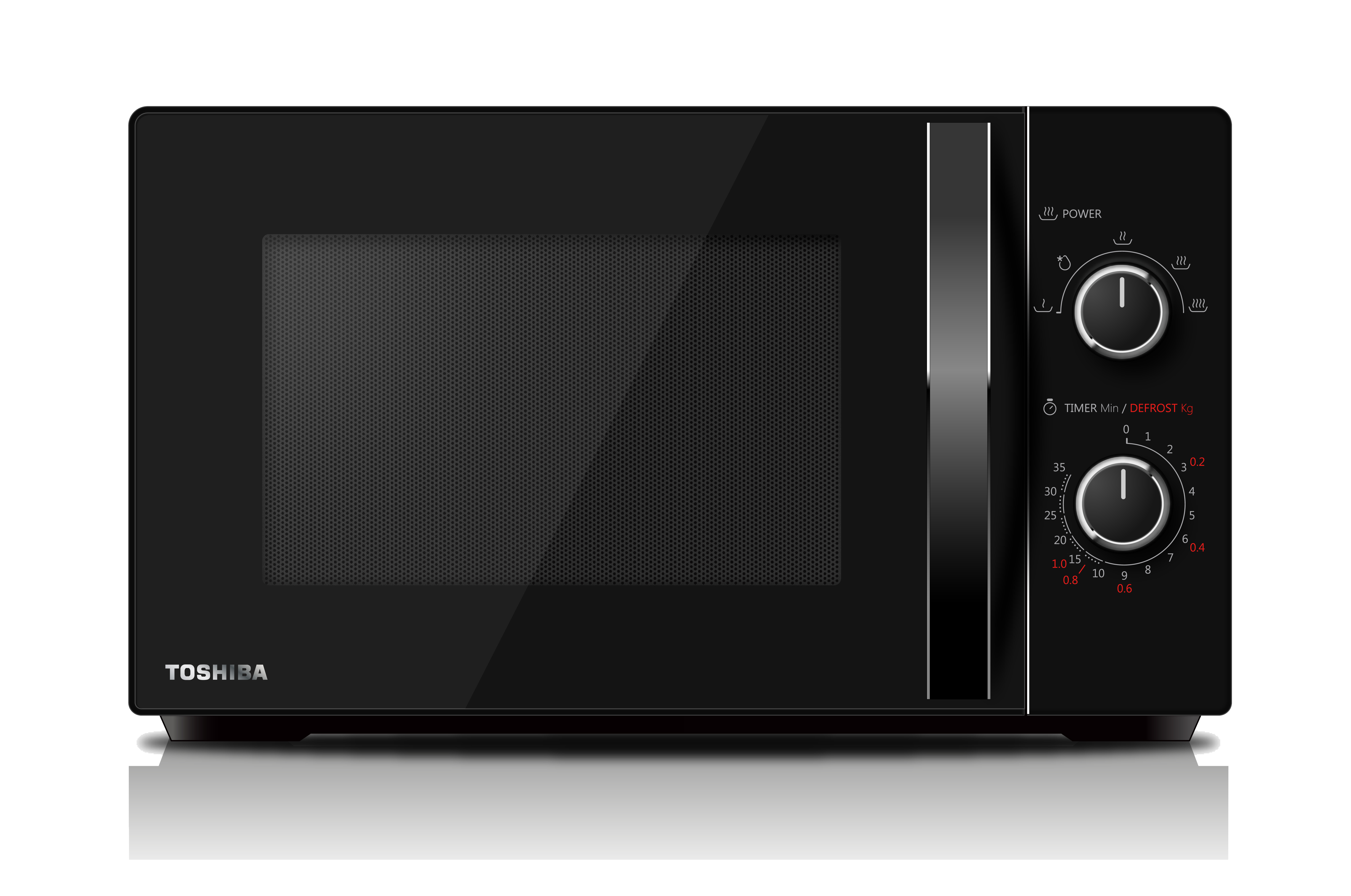 TOSHIBA MICROONDAS MW-MM20P (BK)20L NEGRO S/GRILL
