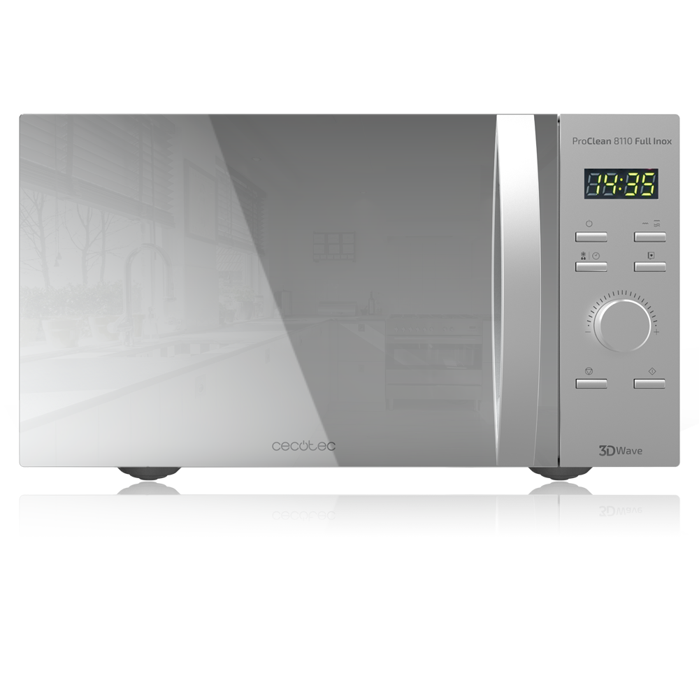 CECOTEC MICROONDAS ProClean 8110 28L Inox  01542