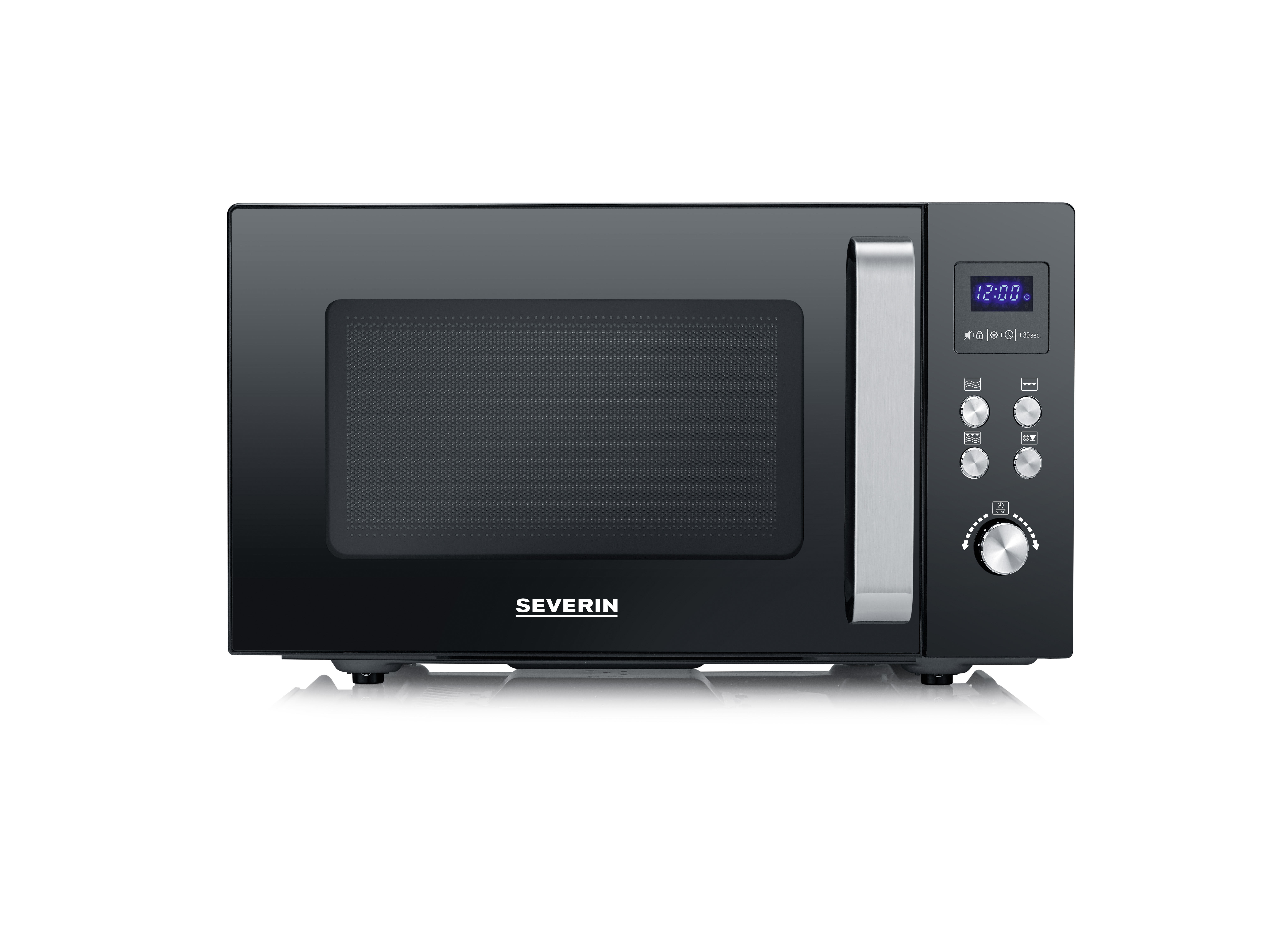 SEVERIN MICROONDAS 25LITROS 7763 NEGRO/ACERO