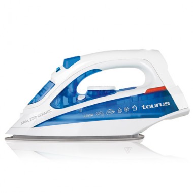 TAURUS  PLANCHA VAPOR ARAL 2200W INOX