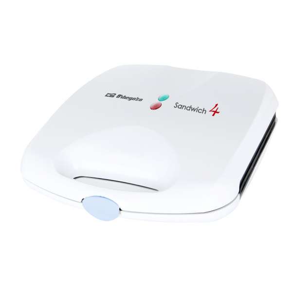 ORBEGOZO SANDWICHERA SW7000 4 CAVIDADES