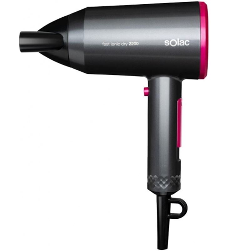 SOLAC SECADOR PELO SH7089 MOTOR DC IONICA  2200W