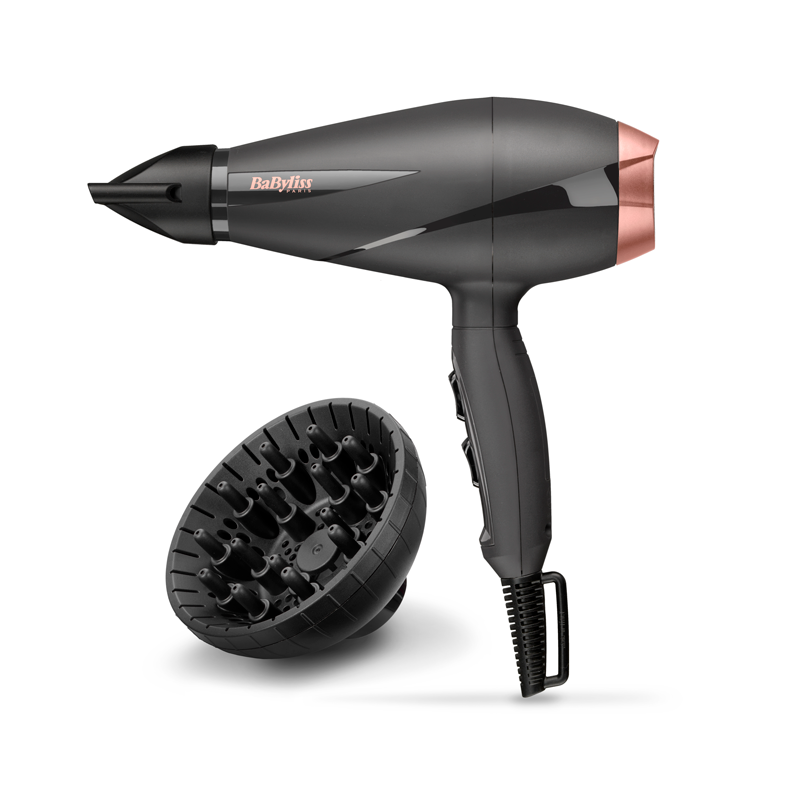 BABYLISS SECADOR 6709DE GRIS/ROSA 2100W MOTOR AC D