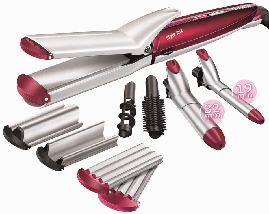 BABYLISS MOLDEADOR PELO MS22E 10EN1 CERAMICO BLANC
