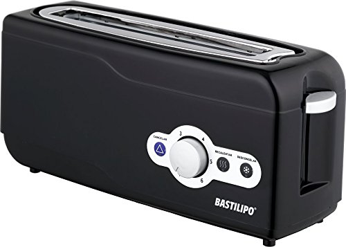 BASTILIPO TOSTADOR TR-750 RANURA ANCHA NEGRO 750W