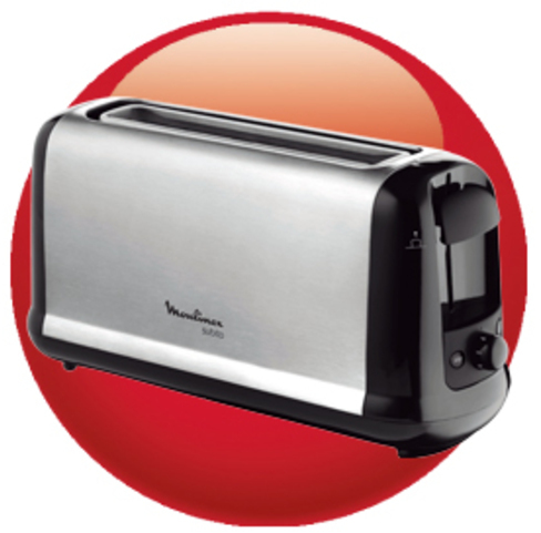 MOULINEX TOSTADOR LS260800 INOX 1RANURA LARGA