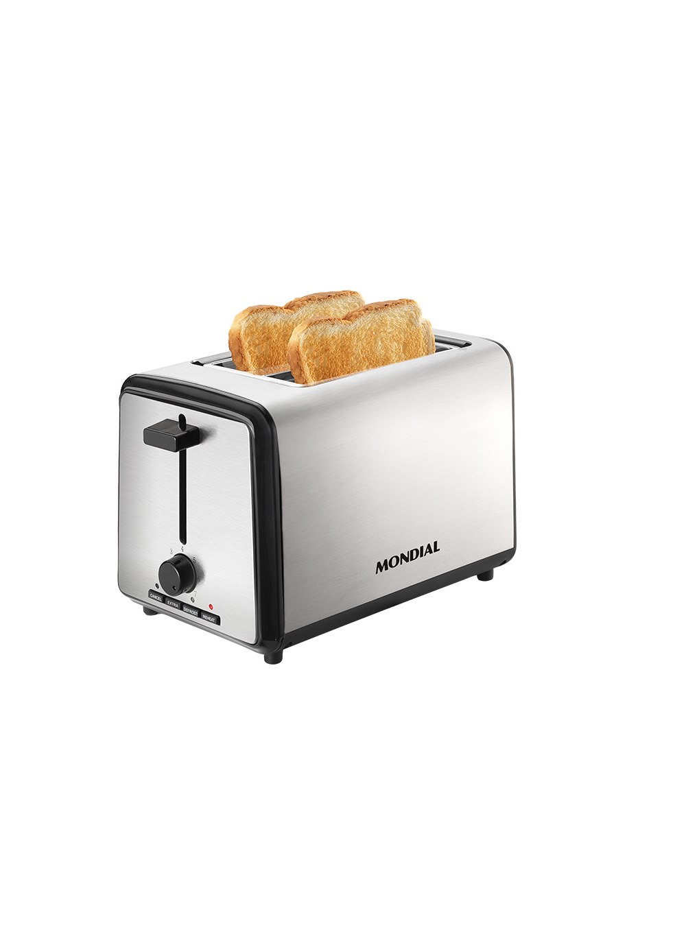 MONDIAL TOSTADOR T-09 2RANURAS INOX 800W