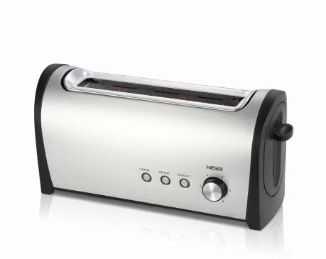 HAEGER TOSTADOR TO-100.009A DESAYUNO 1000 W INOX